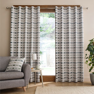 Wilson Check Blackout Curtains - Green