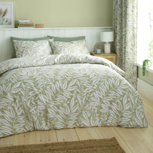 Load image into Gallery viewer, Sorrel Leaf Duvet Set - Green
