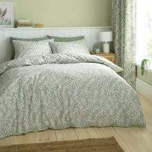 Load image into Gallery viewer, Sorrel Leaf Duvet Set - Green
