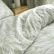 Load image into Gallery viewer, Sorrel Leaf Duvet Set - Green
