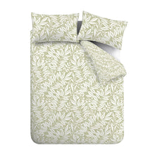 Load image into Gallery viewer, Sorrel Leaf Duvet Set - Green
