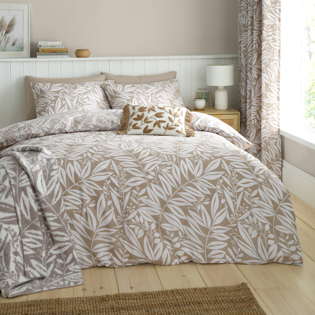Sorrel Leaf Duvet Set - Natural
