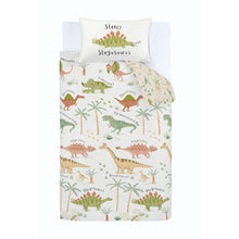 Load image into Gallery viewer, Sleepy Dino Duvet Set
