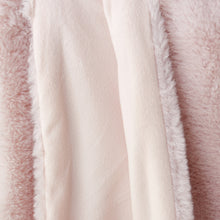 Load image into Gallery viewer, Glamour Fur Throw - Blush
