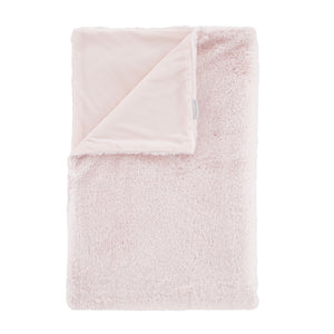 Glamour Fur Throw - Blush