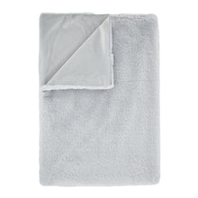 Load image into Gallery viewer, Glamour Fur Throw - Silver
