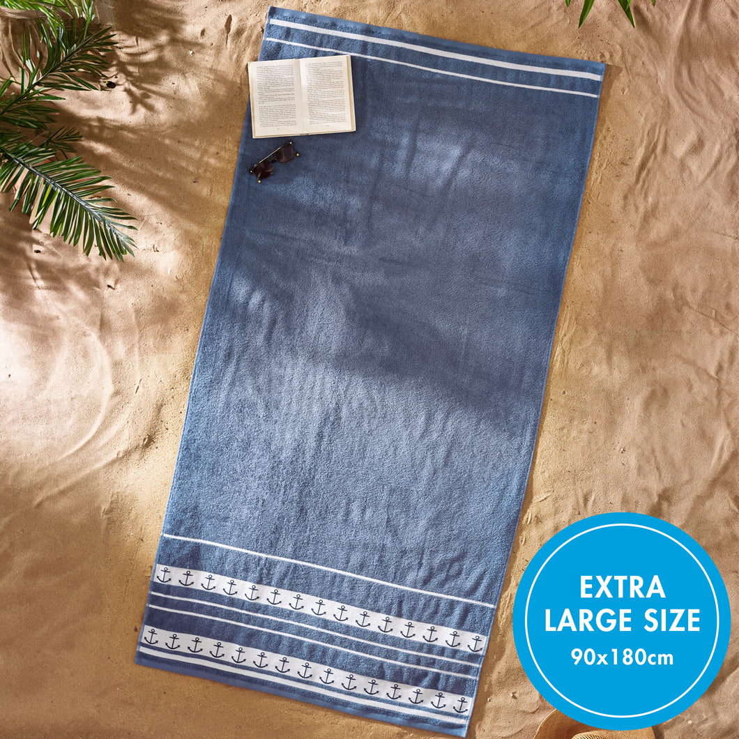 Anchor Extra Large Beach Towel