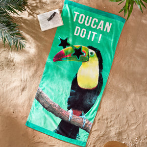 Toucan Do It Beach Towel