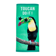 Load image into Gallery viewer, Toucan Do It Beach Towel
