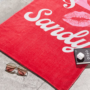 Fine and Sandy Beach Towel