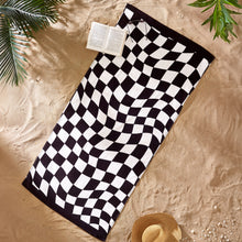 Load image into Gallery viewer, Checkerboard Beach Towel
