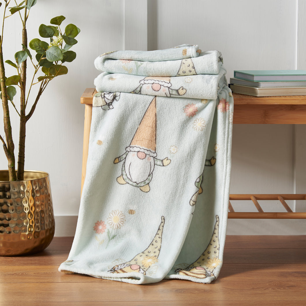 Spring Gonks Throw
