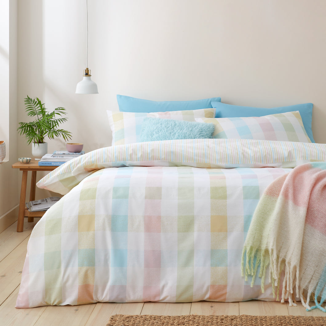 Spring Check Duvet Set