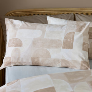 Sloane Geo Natural Duvet Set