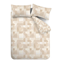 Load image into Gallery viewer, Sloane Geo Natural Duvet Set
