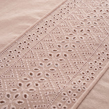 Load image into Gallery viewer, Broderie Anglaise Duvet Set - Blush
