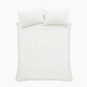 Broderie Anglaise Duvet Set - White