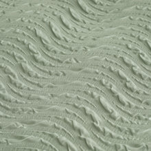 Load image into Gallery viewer, Heatset Wave Duvet Set - Mint Green
