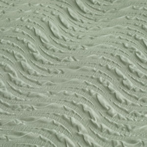 Heatset Wave Duvet Set - Mint Green