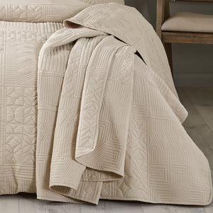 Folkstone Bedspread - Natural