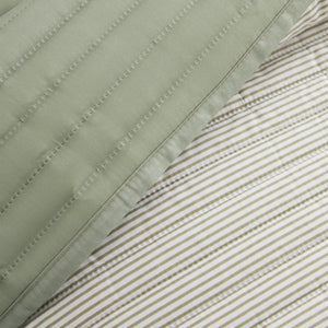 Stripe Bedspread - Green
