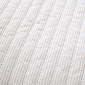 Stripe Bedspread - Natural