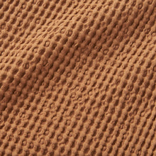 Load image into Gallery viewer, Jaipur Waffle Filled Bolster - Caramel
