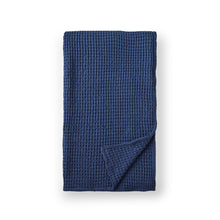 Load image into Gallery viewer, Jaipur Waffle Throw - Navy
