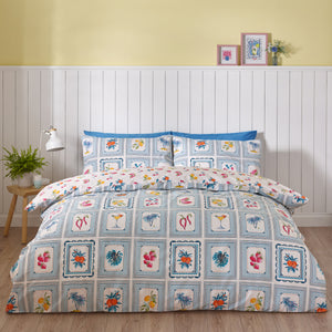 Riviera Tile Duvet Set