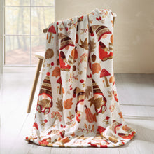 Load image into Gallery viewer, Woodland Gonks Throw
