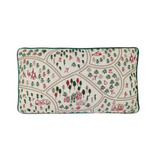Load image into Gallery viewer, Christmas Ski Village Filled Cushion
