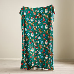 Christmas Icons Throw