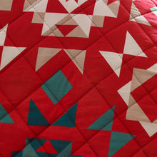 Load image into Gallery viewer, Christmas Patchwork Bedspread
