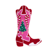 Load image into Gallery viewer, Santa&#39;s Howdy Christmas Filled Cushion
