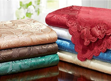 Load image into Gallery viewer, Damask Rose Blue Napkins (Pack of 4)
