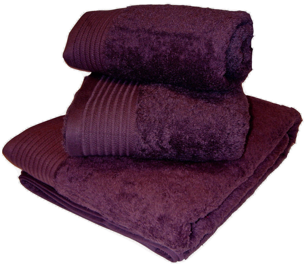 Chatsworth Aubergine Towel Range