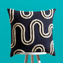Load image into Gallery viewer, Archie Cushion Cover - Black
