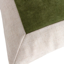 Load image into Gallery viewer, Auden Matte Velvet Cushion Cover - Olive

