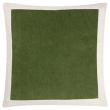 Load image into Gallery viewer, Auden Matte Velvet Cushion Cover - Olive

