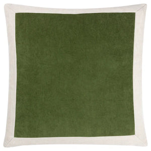 Auden Matte Velvet Cushion Cover - Olive