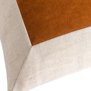Auden Matte Velvet Cushion Cover - Pecan