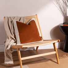 Load image into Gallery viewer, Auden Matte Velvet Cushion Cover - Pecan
