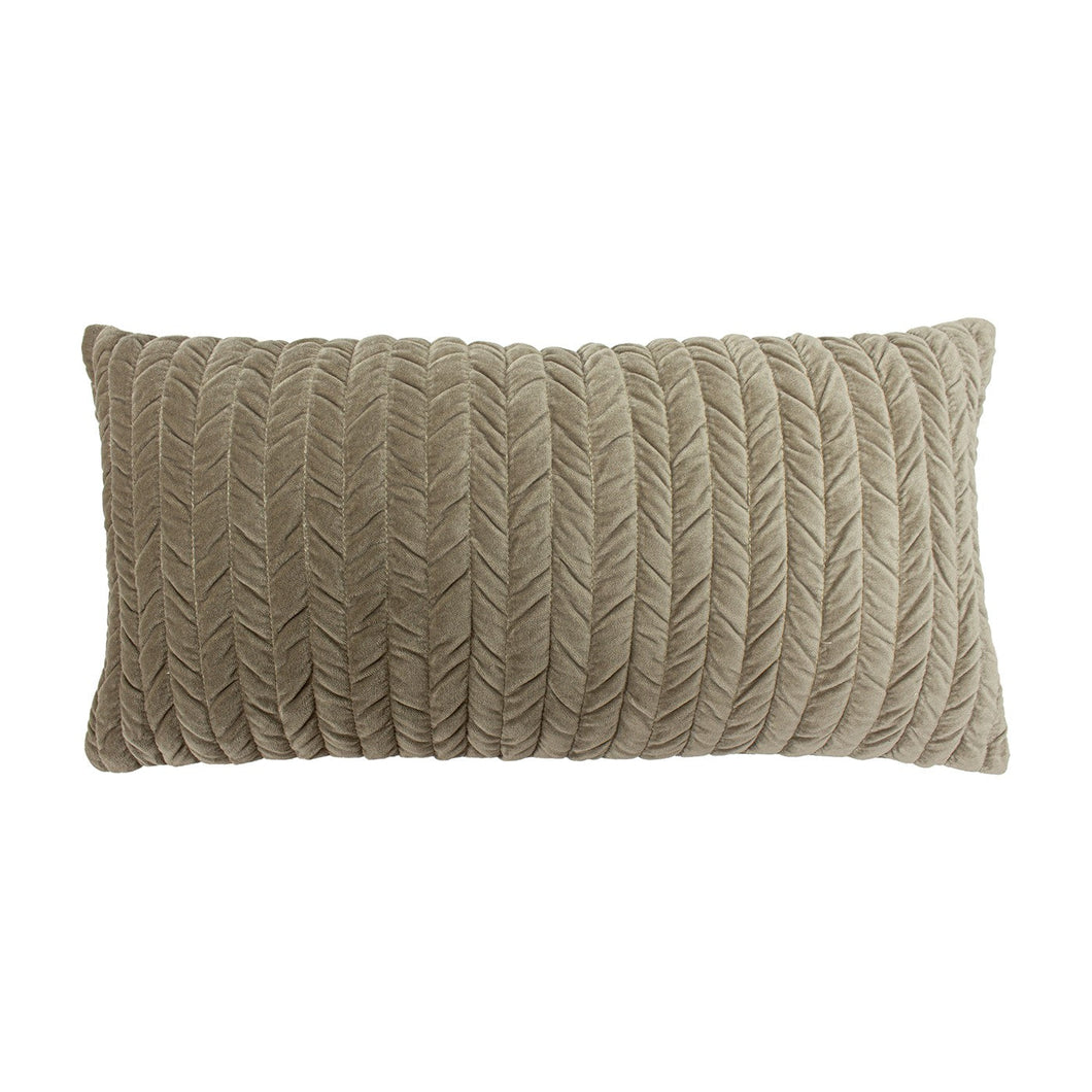 Allure Grey Filled Bolster Cushion