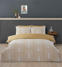 Load image into Gallery viewer, Arches Duvet Set - Ochre
