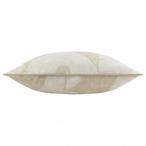 Brinn Abstract Piped Cushion Cover - Natural