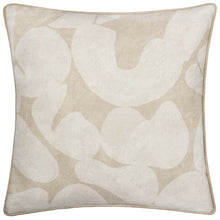 Load image into Gallery viewer, Brinn Abstract Piped Cushion Cover - Natural
