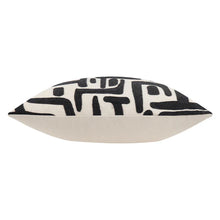 Load image into Gallery viewer, Brooke Embroidered Cotton Cushion Mono
