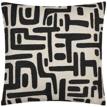 Load image into Gallery viewer, Brooke Embroidered Cotton Cushion Mono
