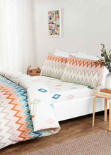 Load image into Gallery viewer, Bali Duvet Cover and Fitted Sheet Set
