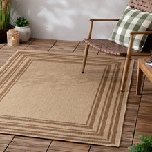Load image into Gallery viewer, Camber Jute Effect Indoor/Outdoor Rug - Natural

